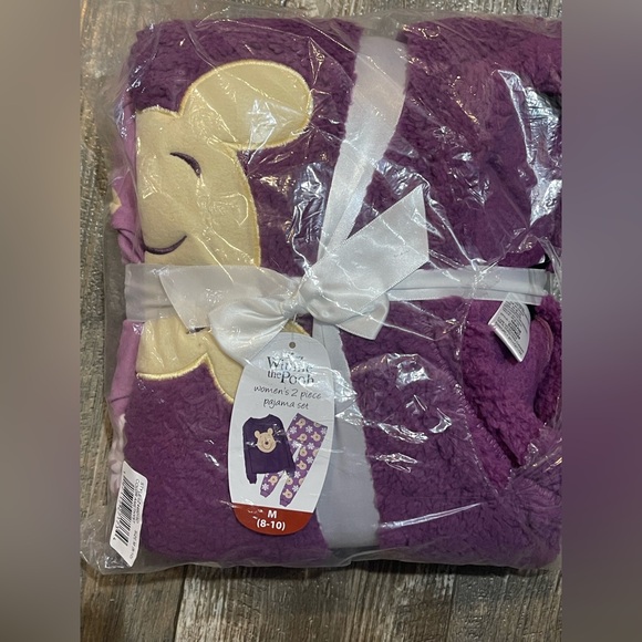 Winnie the Pooh Purple Pajama Set - Picture 1 of 4